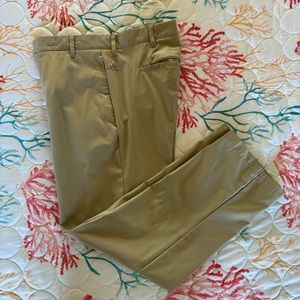 men adidas golf pant khaki 34 x 30